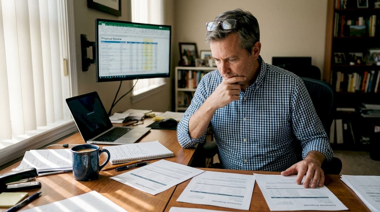 Your essential proposal comparison checklist: 5 key steps